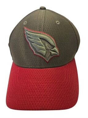 🏈 Arizona Cardinals New Era 39THIRTY Salute to Service Flex Fit Hat S/M